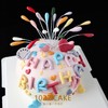 1027CAKE | 烟花蛋糕  多巴胺蛋糕 纯手工翻糖装饰 商品缩略图2