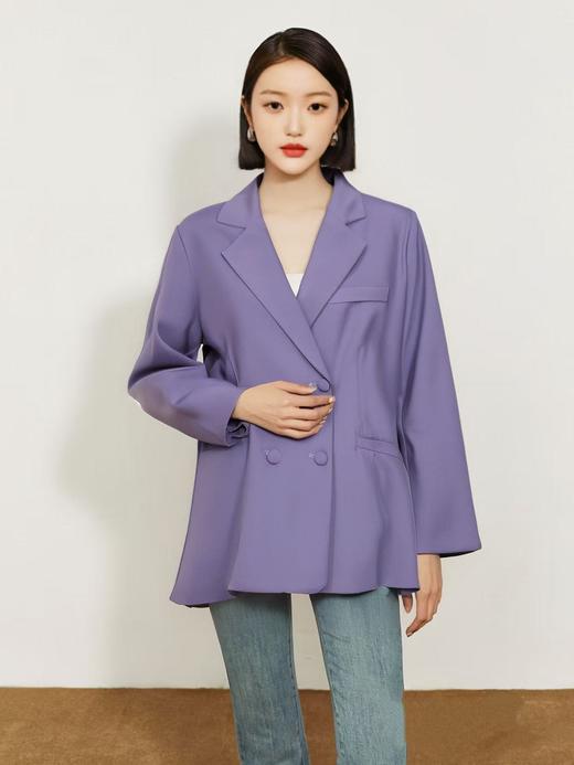 参与8折活动！超级福利【诗铭洛可】2026Y152Y小西服外套宽松大码休闲 商品图4