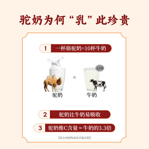 兴驼王有机纯驼乳粉300克/罐（20克*15小袋） 商品图4