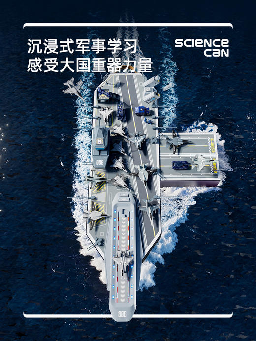 G-TB-特宝儿V0001-科学罐头统一号航母 商品图4