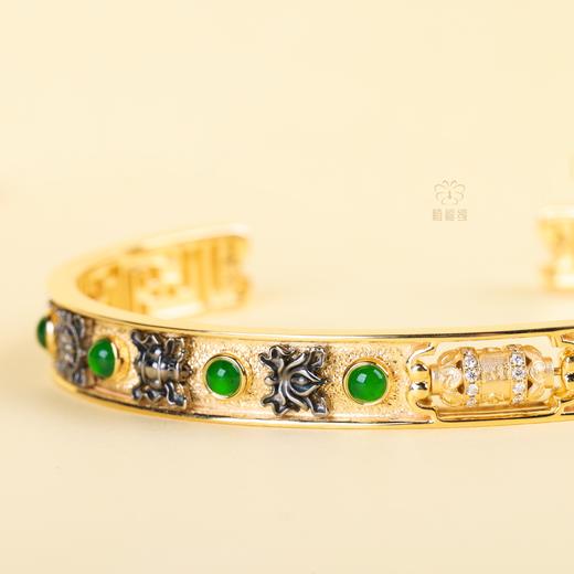 【吉祥八宝】佛教八宝手环   SZ12505015M 商品图3