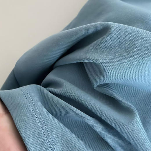 （小眠专属）“瓦尔登湖”蓝T恤  | 显白显瘦、优雅气质，夏日常备款，百搭时髦【72小时发货，周末顺延】 商品图3