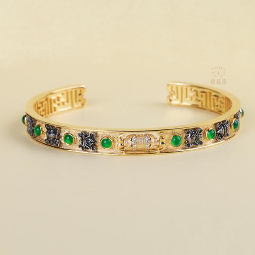 【吉祥八宝】佛教八宝手环   SZ12505015M 商品图2