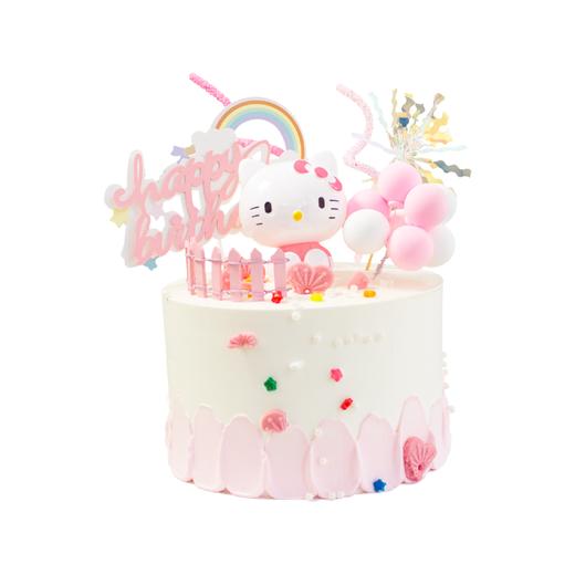 【凯蒂公主】儿童生日蛋糕，水果夹心（请提前6--8小时下单，18:00后下单最快第二天15:30后可到店取货，具体时间看门店而定。） 商品图0