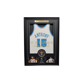 收藏系列 安东尼 掘金队15号白色 亲笔签名球衣