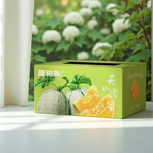 【臻选好果】吐鲁番西州蜜25号哈密瓜（8斤2-3个瓜）  顺丰发货 产地吐鲁番 商品图0