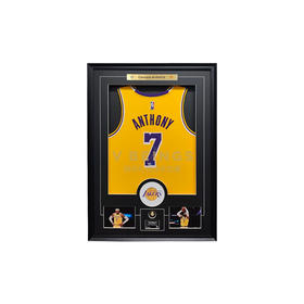 收藏系列 安东尼 湖人队7号SW球迷版 黄色 亲笔签名球衣