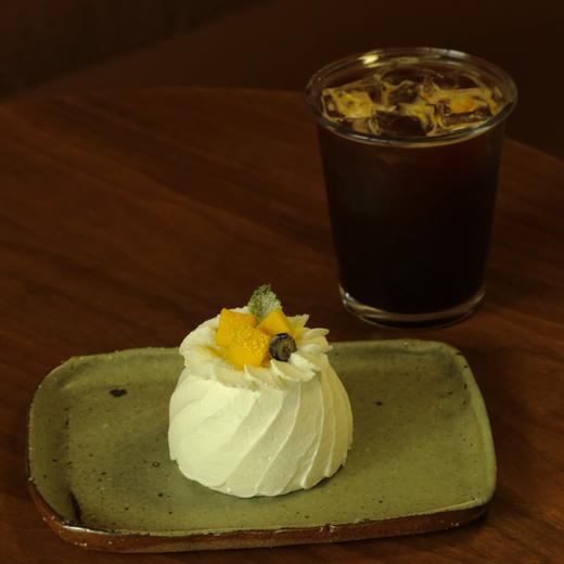 半糖｜时令鲜果短蛋糕（2吋约100g）-柜台现货 商品图0