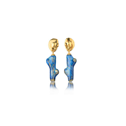 北京仓｜House of Fou-Lake Twig-湖中枝条 大海色 吊坠 耳环［土耳其设计师］ 商品图4