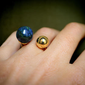 北京仓｜House of Fou-Bon Bon-大海色 开口 戒指［土耳其设计师］