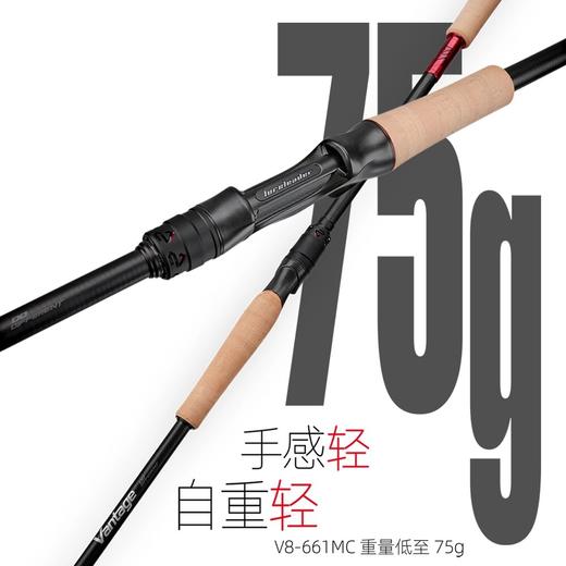 25款lureleader/领峰V8 路亚竿精细泛用 强力远投 翘嘴鳜鱼鲈鱼杆 商品图2
