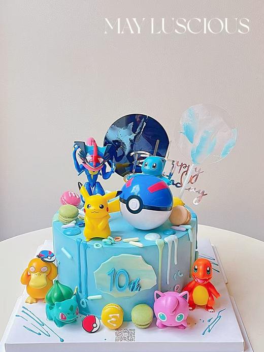 宝可梦蛋糕（精灵球蓝/红随机） 商品图0