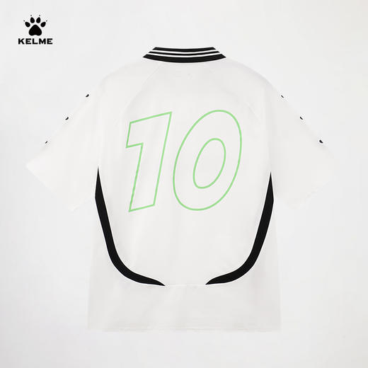 KELME卡尔美短袖POLO衫男女2025夏季运动透气足球潮流时尚翻领T恤 商品图8