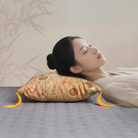 宫造 金丝楠木 养生枕 真材实料 吸湿透气 舒适耐睡