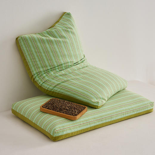 【品牌直发】加倍生活 3D条纹双拼枕荞麦枕 养生枕头枕芯 舒适颈椎 甄选大凉山荞麦壳 商品图3