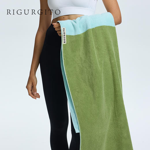 【代发】RIGURGITO 40支拼色Gelato系列丝柔纺浴巾80*150cm 商品图5