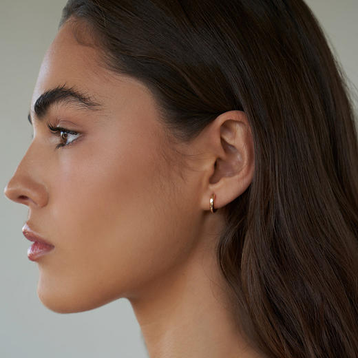 订购8周到｜Lili Claspe-Baby-素圈 耳环［美国设计师］ 商品图0