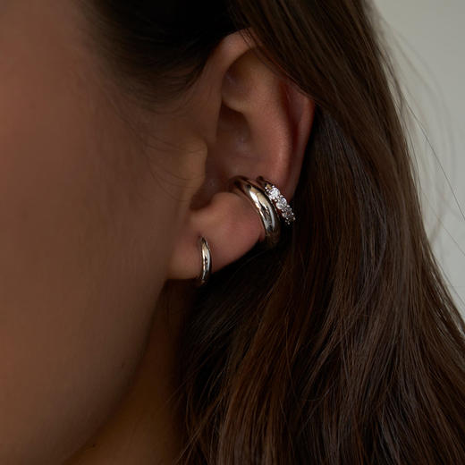 订购8周到｜Lili Claspe-Baby-素圈 耳环［美国设计师］ 商品图5