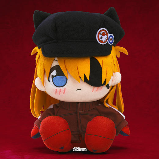 【GSC现货】KURIPAN 毛绒玩偶 绫波零 长发Ver.（白色战斗服）/式波·明日香·兰格雷（运动服和眼罩）/渚薰 制服Ver. 新世纪福音战士新剧场版 商品图2