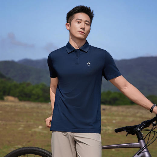 【始于1919年 英国百年奢牌 丝滑柔软】百富Byford冰丝POLO衫 商品图7