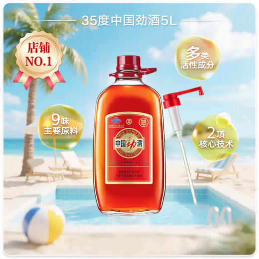 35° 中国劲酒5L 大容量家庭分享装 免疫抗疲劳 商品图7