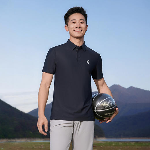 【始于1919年 英国百年奢牌 丝滑柔软】百富Byford冰丝POLO衫 商品图1