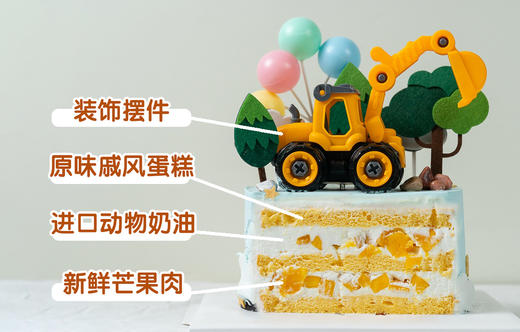 快乐工程车·蛋糕 商品图6