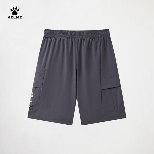 KELME卡尔美复古休闲运动短裤男学生2025夏季工装裤梭织五分裤女 商品图7