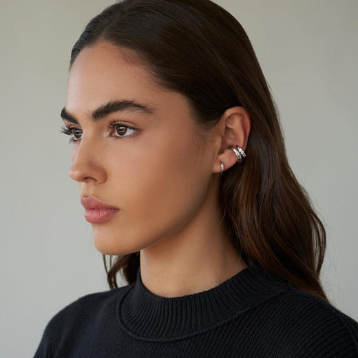 订购8周到｜Lili Claspe-Baby-素圈 耳环［美国设计师］ 商品图6