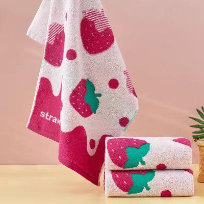 【恒泰超市】恒羽草莓毛巾 商品图0