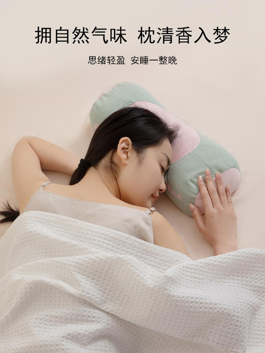 优选丨坐卧从林草本热敷艾沐枕颈椎专用艾草枕头肩颈放松支撑颈椎热敷脖子舒适 商品图1
