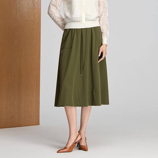 EITIE工装抽绳休闲风半裙8306003 商品图2