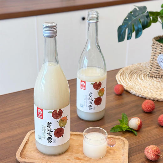 苏州桥 阳山水蜜桃米露/荔枝米露 750ml*2瓶 米酒 商品图1