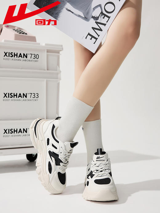 【反季清仓】回力男女秋冬英伦复古加绒鞋保暖鞋春秋鞋靴子WXY-B259B 商品图1