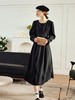 【诗铭洛可】XCA438长款连衣裙系腰带秋冬显瘦 商品缩略图3