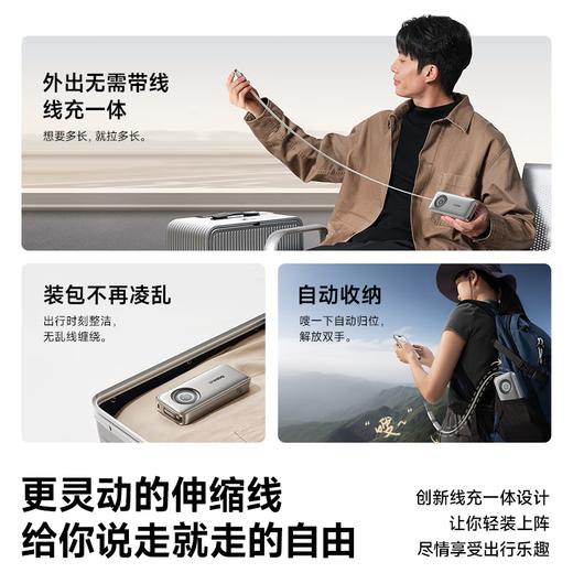 【国家3C认证】倍思 EnerCore CR11 伸缩线移动电源  45W/67W 商品图1