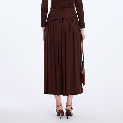 EITIE慵懒感法式气质25年秋季新款半裙8306004 商品图5