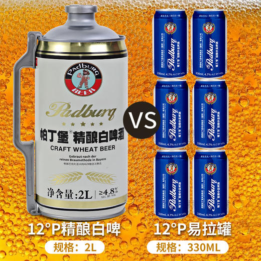 帕丁堡精酿白啤酒【臻选好酒】 商品图2