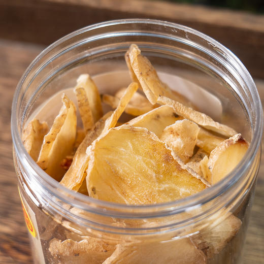 【云南昭通天麻干片】肉质肥厚 精选大片 颜色透亮 香醇味美 切片晒干 方便食用  100g/瓶 商品图3