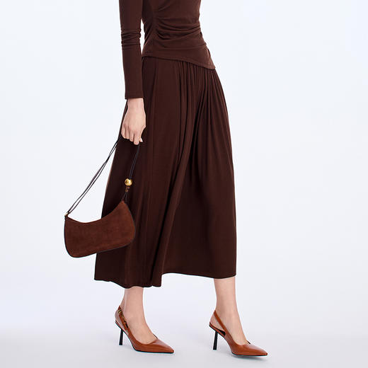 EITIE慵懒感法式气质25年秋季新款半裙8306004 商品图4