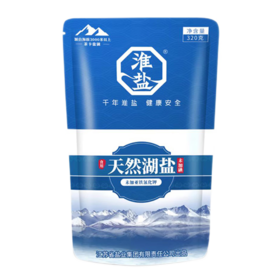 淮盐 未加碘天然湖盐 320g/袋(C3-03-12)