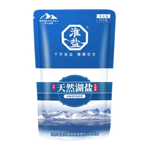淮盐 未加碘天然湖盐 320g/袋(C3-03-12) 商品图0