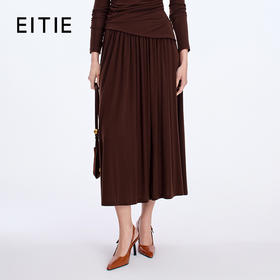 EITIE慵懒感法式气质25年秋季新款半裙8306004