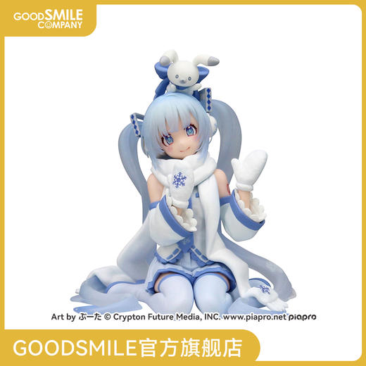 【GSC现货】初音未来 泡面压手办 -雪未来 Sky Town 10th ver.- 商品图0