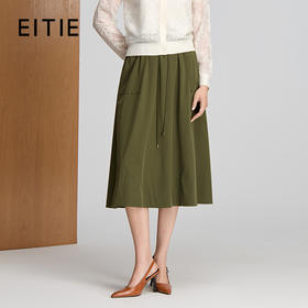 EITIE工装抽绳休闲风半裙8306003
