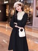 【诗铭洛可】XC7579连衣裙小香风蕾丝领长袖裙 商品缩略图2