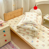 自然醒A类幼儿园全棉双层纱套件三件套六件套纯棉儿童被褥宝宝午睡床品JY 商品缩略图9
