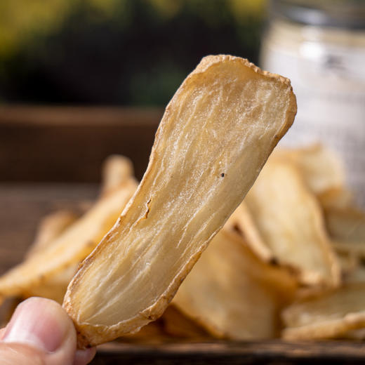 【云南昭通天麻干片】肉质肥厚 精选大片 颜色透亮 香醇味美 切片晒干 方便食用  100g/瓶 商品图6