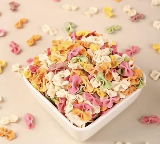 大东行-多彩黄色果蔬蝴蝶面200g 商品图1