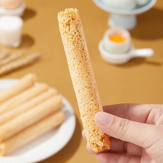 【26年3月下旬到期】黄油鸭蛋卷 240g 办公室休闲零食（易碎介意慎拍） 商品图4